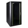 Freistehendes Rack LOGON RDL22U68BL 22U 600 kg Kapazität Schwarz