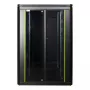 Freistehender Rack-Schrank LOGON RDL22U88BL 22U Schwarz 600 kg Kapazität