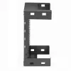 StarTech.com 12HE 19 Zoll Wandmontage-Netzwerkschrank – 12 Zoll tief 2-Pfosten Open-Frame Serverschrank für Daten/AV/IT/Computerausrüstung/Patchpanel mit Käfigmuttern & Schrauben 90 kg Tragkraft, Schwarz (RK12WALLO)