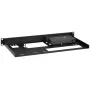 Montagehalterung Rackmount.IT RM-OM-T1 1U, Tiefschwarz, 483x216x44 mm