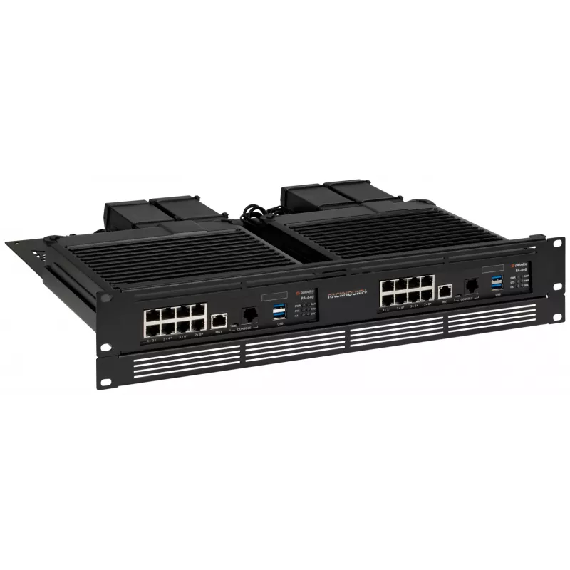 Montagehalterung Rackmount.IT RM-PA-T10 1,3U, schwarz, 483 mm