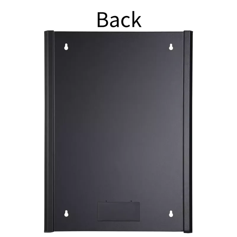 Wandmontage-Rack LOGON RWM16U45BL 16U Schwarz Schlüsselschloss Kabelmanagement