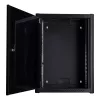 Wandmontage-Rack LOGON RWM16U45BL 16U Schwarz Schlüsselschloss Kabelmanagement