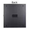 Wandmontierter Rack LOGON RWMD12UBL 12U Schwarz 80 kg Tragfähigkeit
