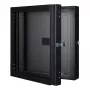 Wandmontierter Rack LOGON RWMD12UBL 12U Schwarz 80 kg Tragfähigkeit