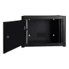 Wandmontierter Schrank LOGON RWP07U45BL 7U Schwarz Schlüsselschloss