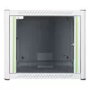 Wandmontierter Schrank LOGON RWP09U56WH 9U Weiß Schlüsselschloss