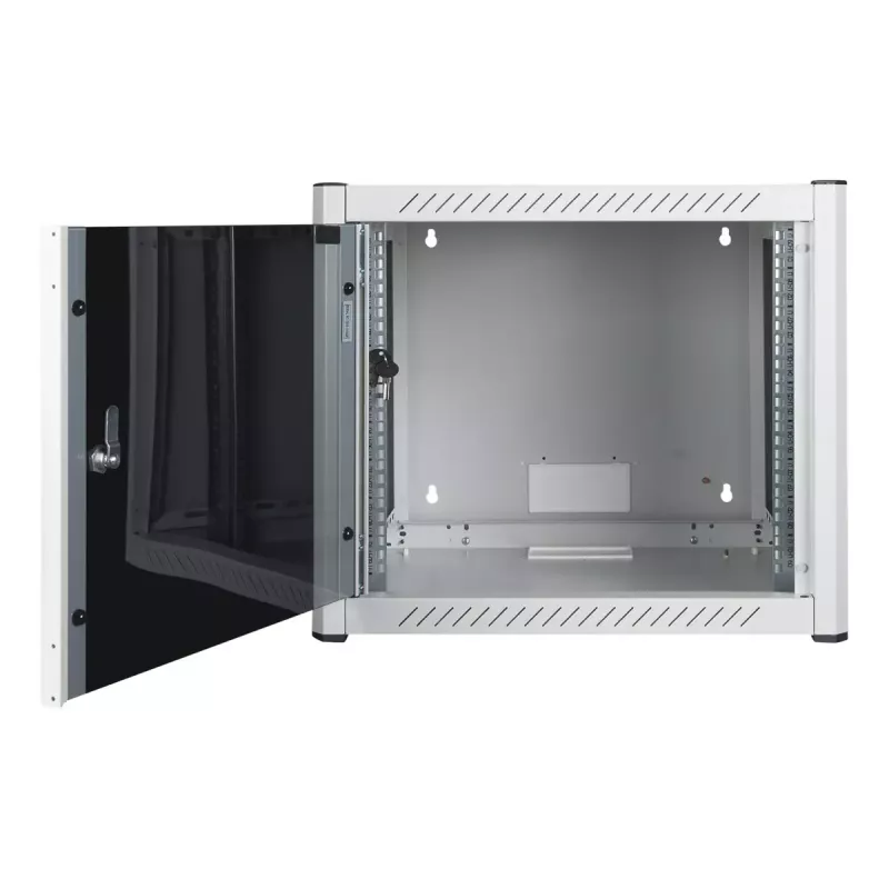 Wandmontierter Schrank LOGON RWP09U56WH 9U Weiß Schlüsselschloss