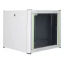 Wandmontierter Schrank LOGON RWP09U56WH 9U Weiß Schlüsselschloss