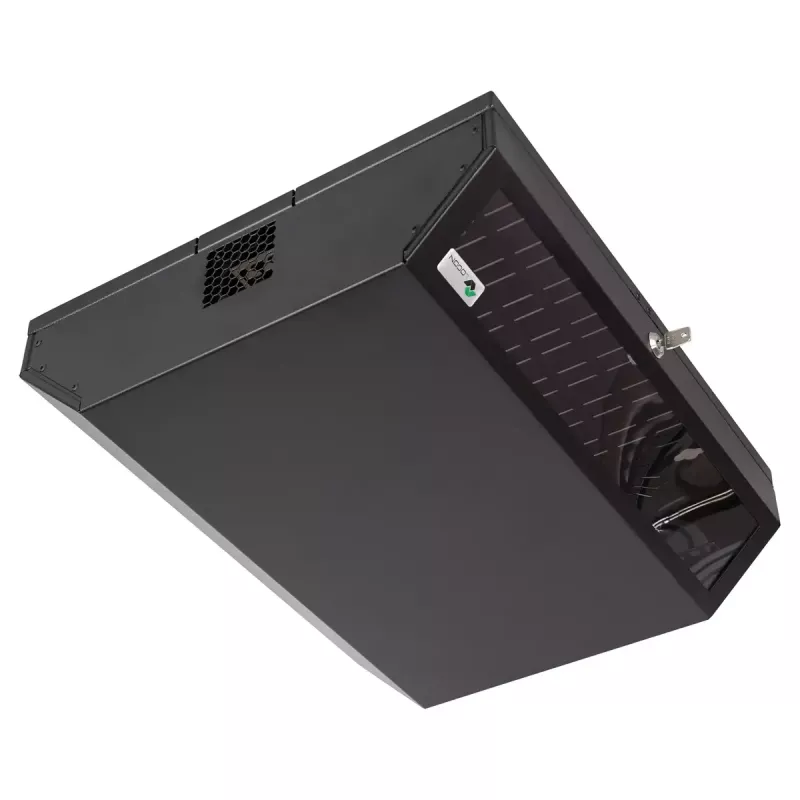 Rack-Schrank LOGON RWSLMBL 48,3 cm 19 Zoll Schwarz