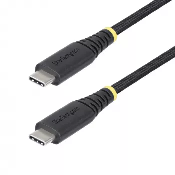 StarTech.com 1 m USB-C-Ladekabel, robust und ultra-flexibel, 240 W (5 A) PD EPR, USB 2.0 Laptop-Ladekabel, USB-IF-zertifiziert, strapazierfähiges USB-C-Ladekabel