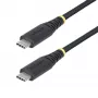 StarTech.com 1 m USB-C-Ladekabel, robust und ultra-flexibel, 240 W (5 A) PD EPR, USB 2.0 Laptop-Ladekabel, USB-IF-zertifiziert, strapazierfähiges USB-C-Ladekabel