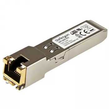 StarTech.com MSA-konformes SFP-Transceiver-Modul - 1000BASE-TX~MSA uncodiertes SFP-Modul - 1000BASE-TX - SFP auf RJ45 Cat6/Cat5e - 1GE Gigabit Ethernet SFP - RJ-45 100 m