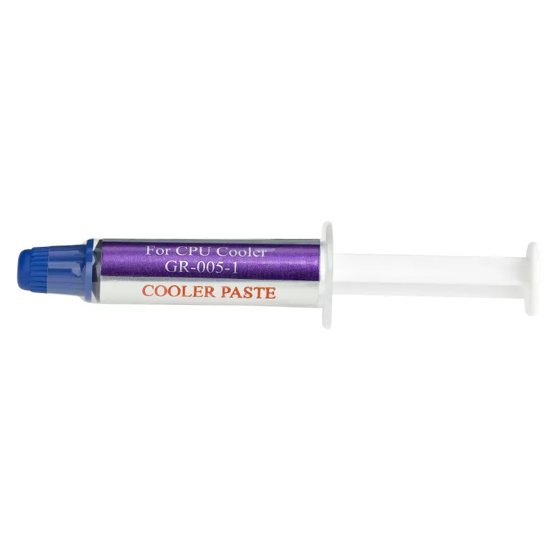 StarTech.com Wärmeleitpaste, 5er-Pack wiederverschließbare Spritzen (je 1,5 g), Metalloxid-Verbindung, Wärmeleitpaste für CPU-Kühlkörper