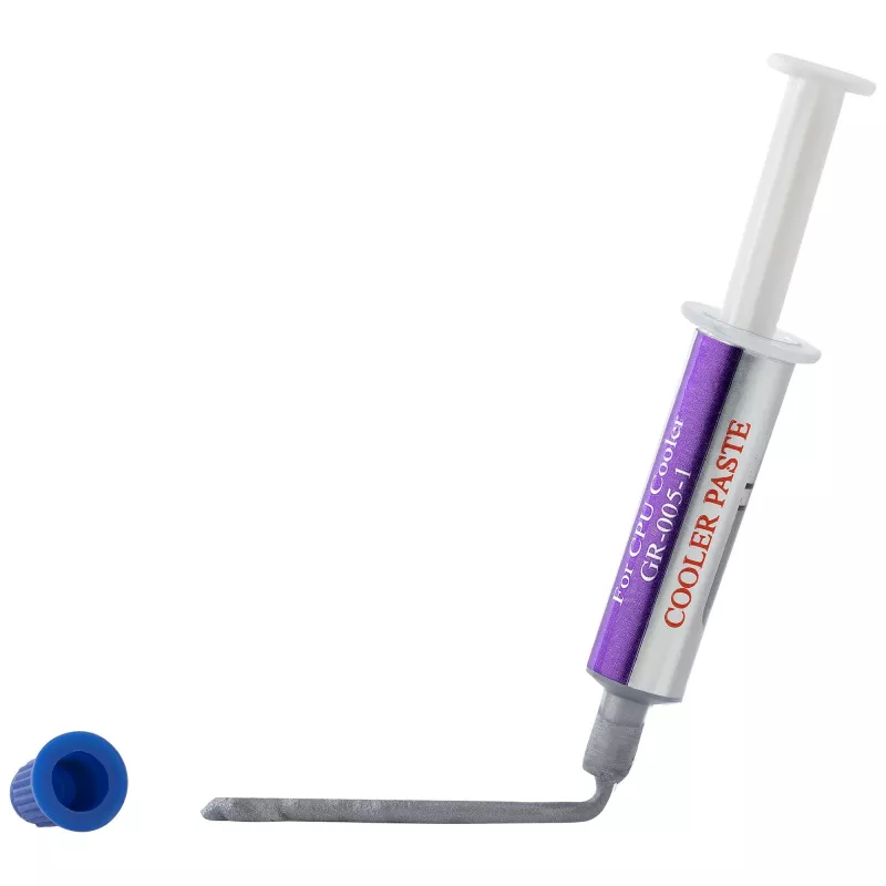 StarTech.com Wärmeleitpaste, 5er-Pack wiederverschließbare Spritzen (je 1,5 g), Metalloxid-Verbindung, Wärmeleitpaste für CPU-Kühlkörper