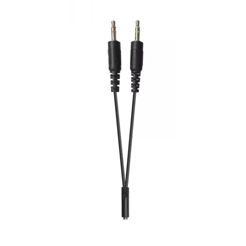 Speedlink METIS Stereo-Office-Headset, 3,5-mm-Klinke mit Y-Adapter, schwarz