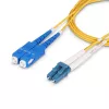 StarTech.com 7m LC zu SC (UPC) OS2 Singlemode Duplex Glasfaserkabel, 9/125µm, 100G, biegeunempfindlich, geringe Einfügedämpfung - LSZH Glasfaser-Patchkabel