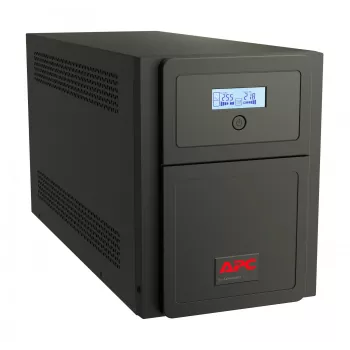 APC Easy UPS 1 Ph Line Interactive, 2000VA, Tower, 230V, 6 IEC C13-Ausgänge, AVR, potenzialfreier Kontakt, LCD, ohne Netzwerkkarten-Unterstützung