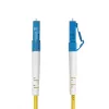 StarTech.com 1m LC auf LC (UPC) OS2 Singlemode Simplex Glasfaserkabel, 9/125 µm, 40G/100G, biegeunempfindlich, geringe Einfügedämpfung – LSZH Glasfaser-Patchkabel