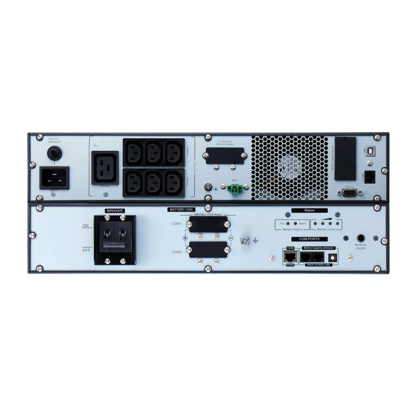 APC Easy UPS On-Line 3kVA Lithium-Ionen Rack/Tower 4U 230V 7 Ausgänge