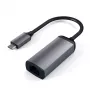 Satechi ST-TCENM USB-C-auf-Gigabit-Ethernet-Adapter, Aluminium, Space Grau