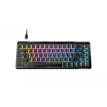 Turtle Beach Vulcan II Mini Air Tastatur Gaming RF Wireless + Bluetooth QWERTZ German Schwarz