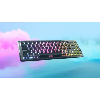 Turtle Beach Vulcan II Mini Air Tastatur Gaming RF Wireless + Bluetooth QWERTZ German Schwarz