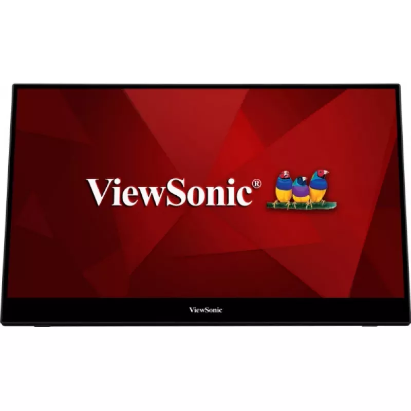 Viewsonic TD1655 Computermonitor 39,6 cm (15,6 Zoll) 1920 x 1080 Pixel Full HD LED Touchscreen Mehrbenutzer Schwarz, Silber
