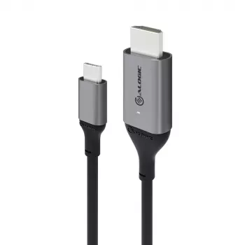 USB-C-auf-HDMI-Kabel ALOGIC ULCHD01-SGR 1m 4K 60Hz