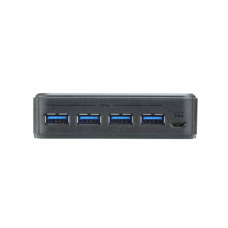 ATEN 2-Port USB-zu-USB-C Sharing Switch, 5000 Gbit/s, Schwarz, Kunststoff, 0 - 40 °C, -20 - 60 °C, 0 - 80%