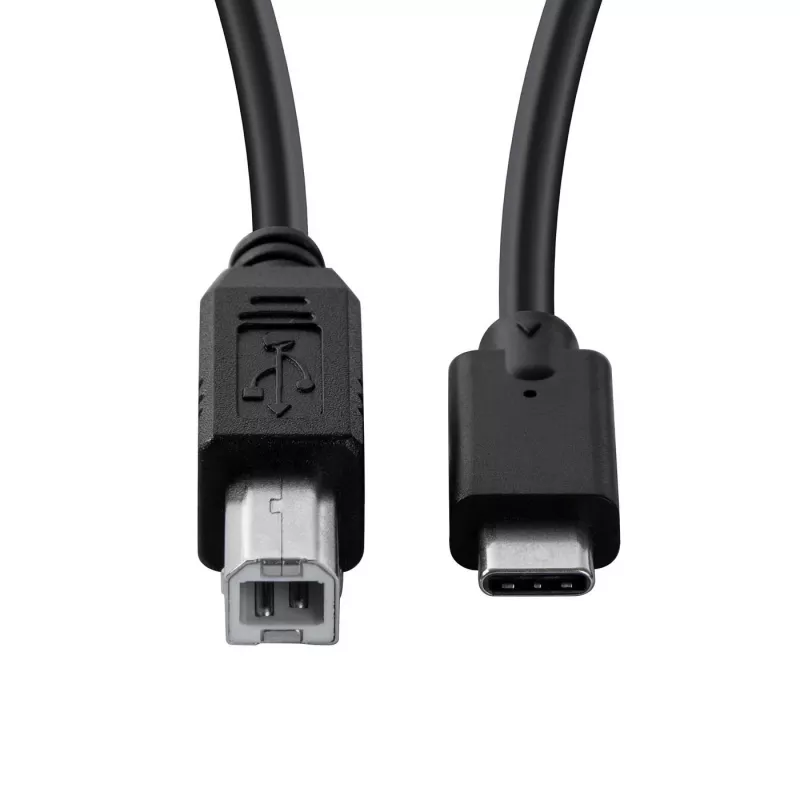 Microconnect USB3.1C2B1 USB-Kabel USB 2.0 1 m USB C USB B Schwarz