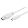Microconnect USB3.1CA02W USB-Kabel USB 3.2 Gen 1 (3.1 Gen 1) 0,2 m USB-C USB-A Weiß