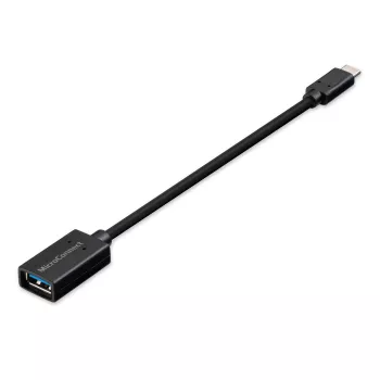 Microconnect USB3.1CAF02BH USB-Kabel USB 3.2 Gen 1 (3.1 Gen 1) 0,2 m USB C USB A Schwarz