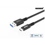 USB-Kabel Microconnect USB3.2AC15 1,5 m USB-C USB-A 10 Gbit/s Schwarz