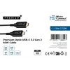 MicroConnect USB3.2CC10OP USB-Kabel USB 3.2 Gen 2 (3.1 Gen 2) 10 m USB-C Schwarz