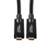 Microconnect USB3.2CC12OP USB-Kabel USB 3.2 Gen 2 (3.1 Gen 2) 12,5 m USB C Schwarz
