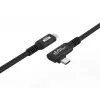 USB-Kabel Microconnect USB3.2CC2-A 2 m USB-C schwarz USB 3.2 Gen 2x2 20 Gbit/s