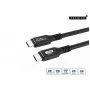 Microconnect USB3.2CC5 USB-Kabel USB 3.2 Gen 2 (3.1 Gen 2) 5 m USB-C Schwarz