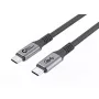 Microconnect USB4CC05 USB-Kabel USB4 Gen 3x2 0,5 m USB C Schwarz