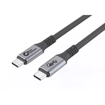 Microconnect USB4CC1 USB-Kabel USB4 Gen 3x2 1 m USB-C Schwarz