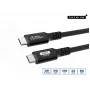 USB-Kabel Microconnect USB4CC1-240W 1m USB4 Gen 3x2 40 Gbit/s Schwarz