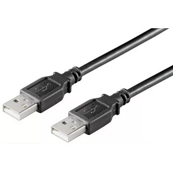 Microconnect USBAA01B USB-Kabel USB 2.0 0,1 m USB A Schwarz