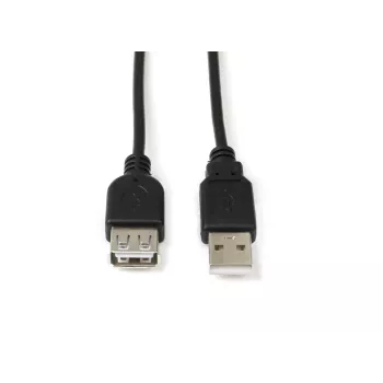 Microconnect USBAAF3B USB-Kabel USB 2.0 3 m USB A Schwarz