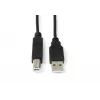 Microconnect USBAB01B USB-Kabel USB 2.0 0,1 m USB A USB B Schwarz