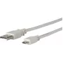 Microconnect USBABMICRO3G USB-Kabel USB 2.0 3 m USB A Micro-USB B Grau