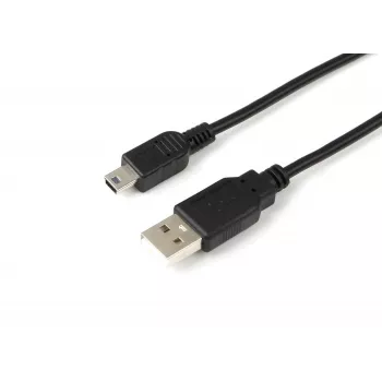 Microconnect USBAMB51 USB-Kabel USB 2.0 1 m USB A Mini-USB B Schwarz