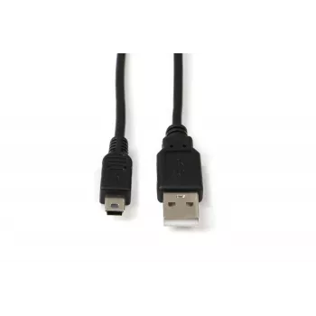 Microconnect USBAMB53 USB-Kabel USB 2.0 3 m USB A Mini-USB B Schwarz