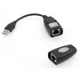 Microconnect USBEXT60M Netzwerk-Extender Netzwerk-Sender & -Empfänger Schwarz