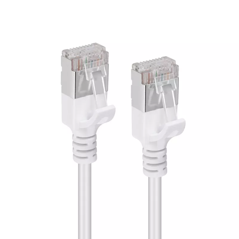 Microconnect V-FTP6A005W-schlank Netzwerkkabel Weiß 0,5 m Cat6a U/FTP (STP)