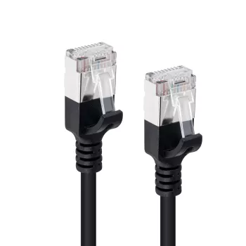 Microconnect V-FTP6A015S-schlank Netzwerkkabel Schwarz 1,5 m Cat6a U/FTP (STP)